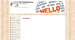 Desktop Screenshot of ggs-hasslinghausen.de